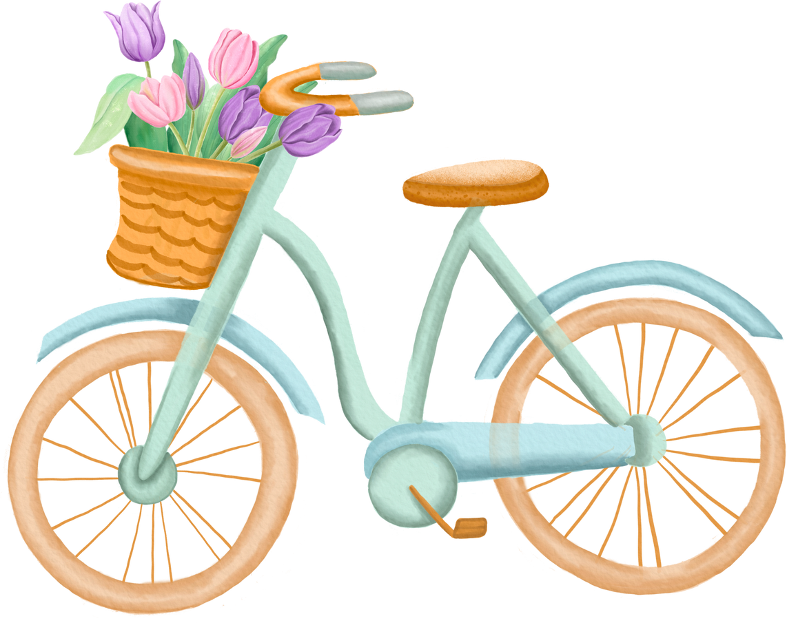 Watercolor Bycicle